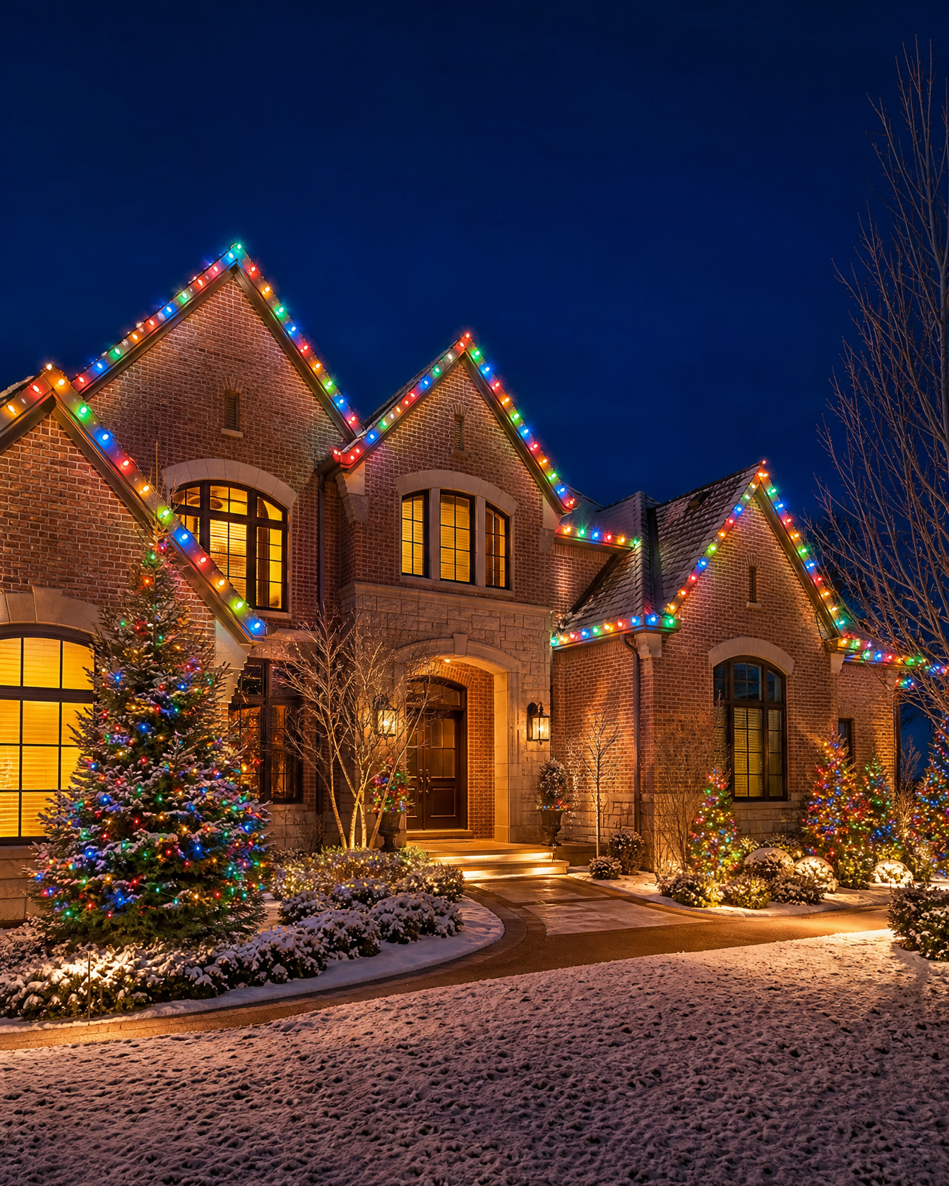 Classic multicolor C9 lights